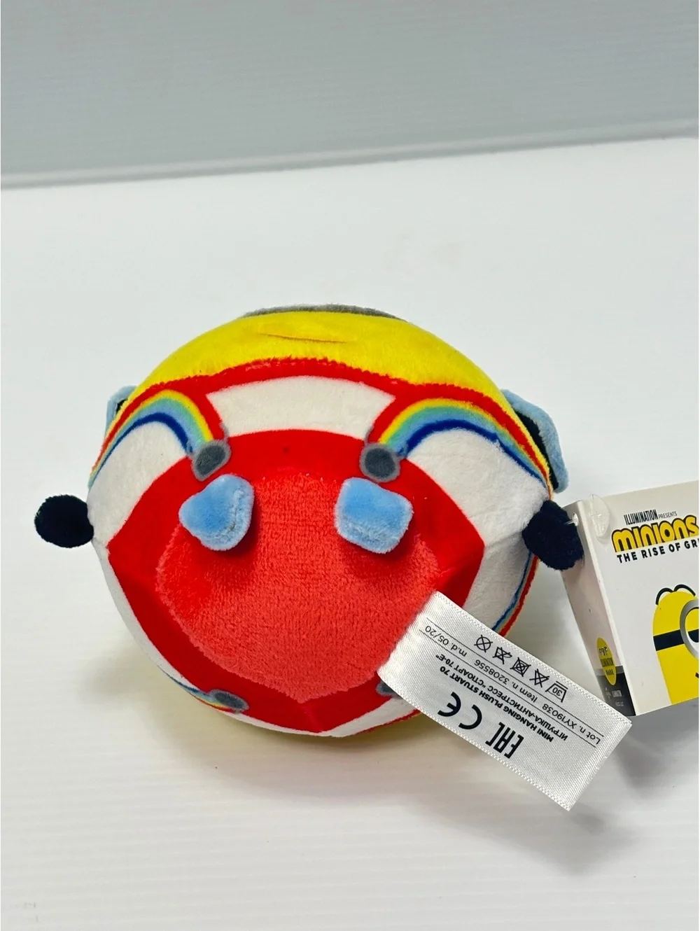 Minions The Rise of Gru Plush Toy - Stuart Minion Round Soft Plush Toy -NEW